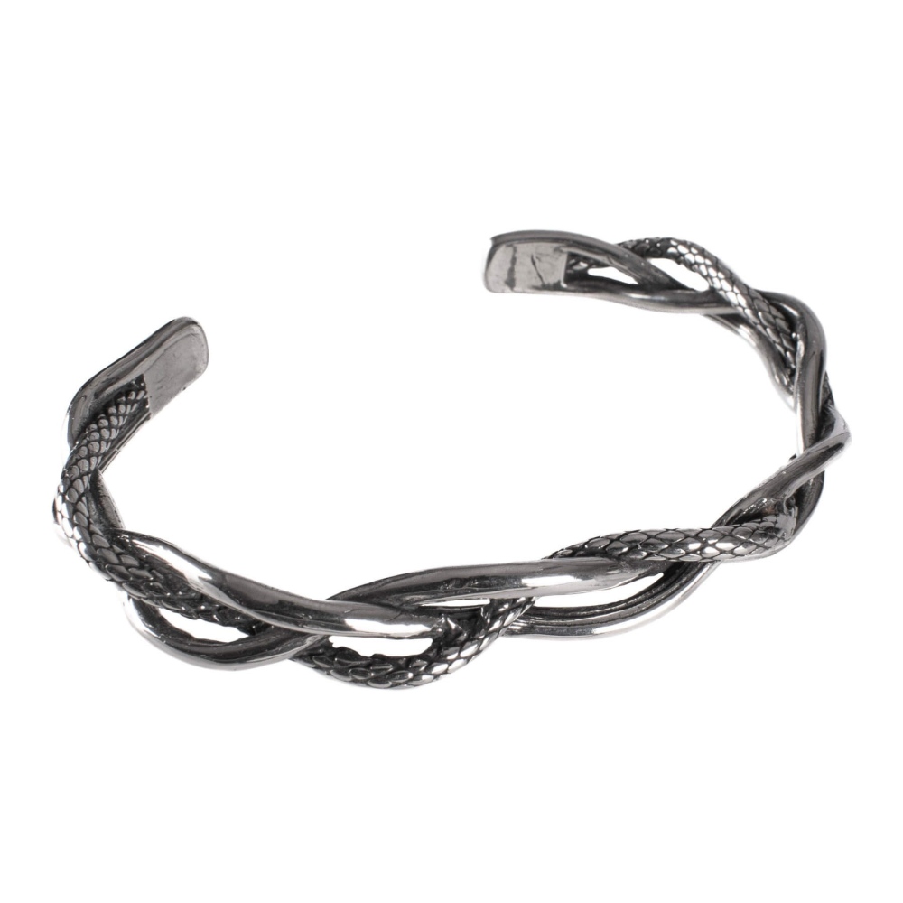 Poizen Industries - Serpent Bracelet - Silver coloured